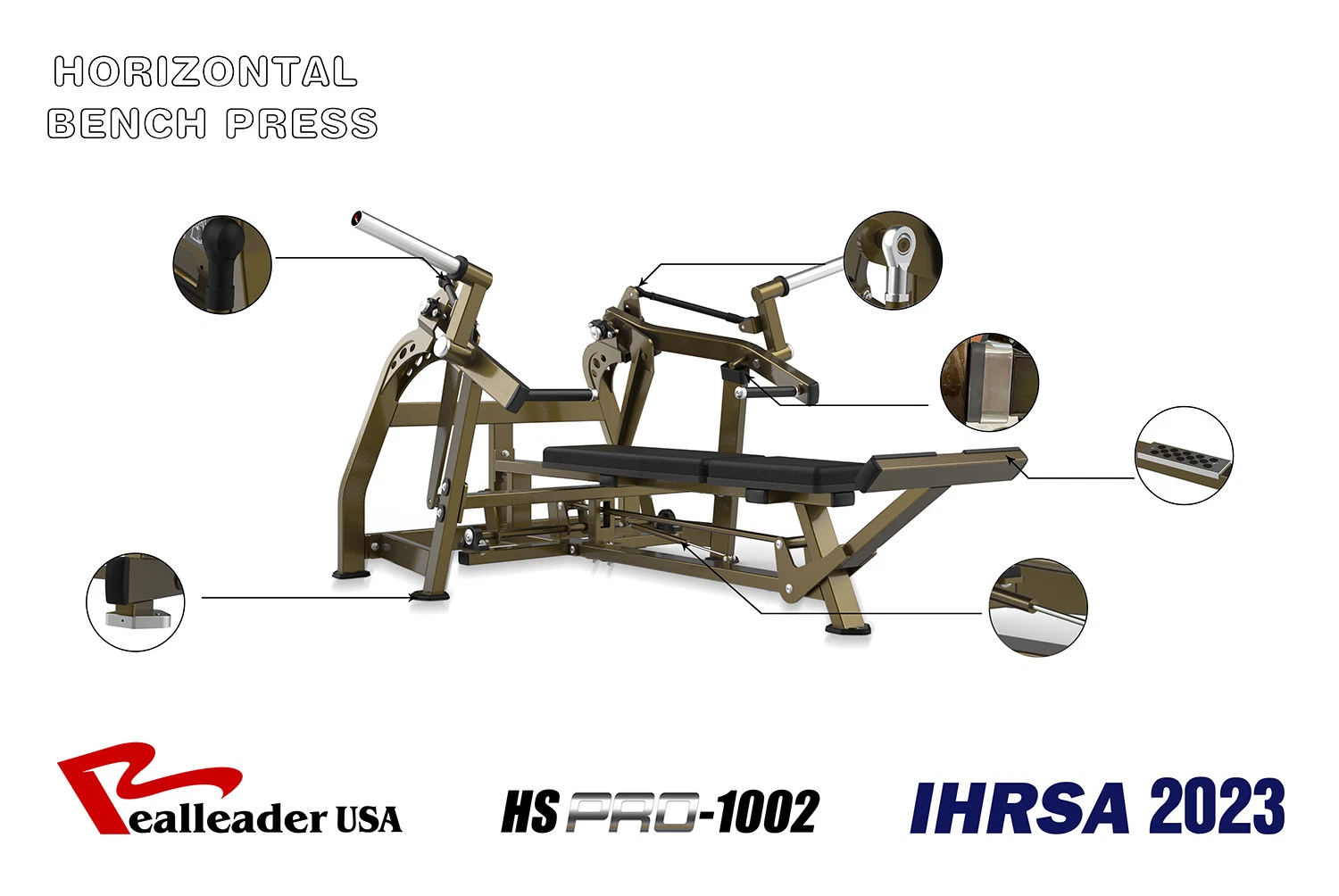 Realleader Fitness Machine Gym Equipment Manufacture Ld-1002