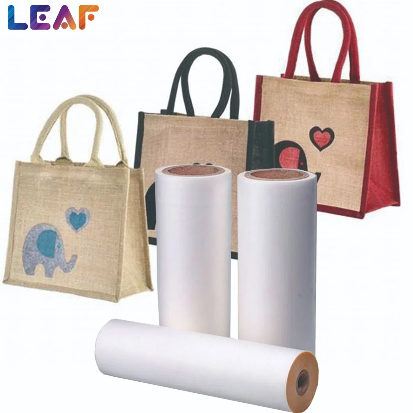 LEAF Roll Print dtf pet film Hot Peel A3 30cm 60 cm Printing Pet Film Dtf For DTF Printer