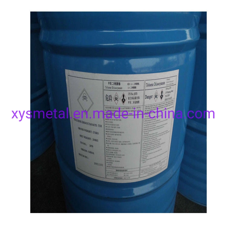 Chemicals Raw Materials 99%Min Tdi CAS No. Toluen Diisocyanate