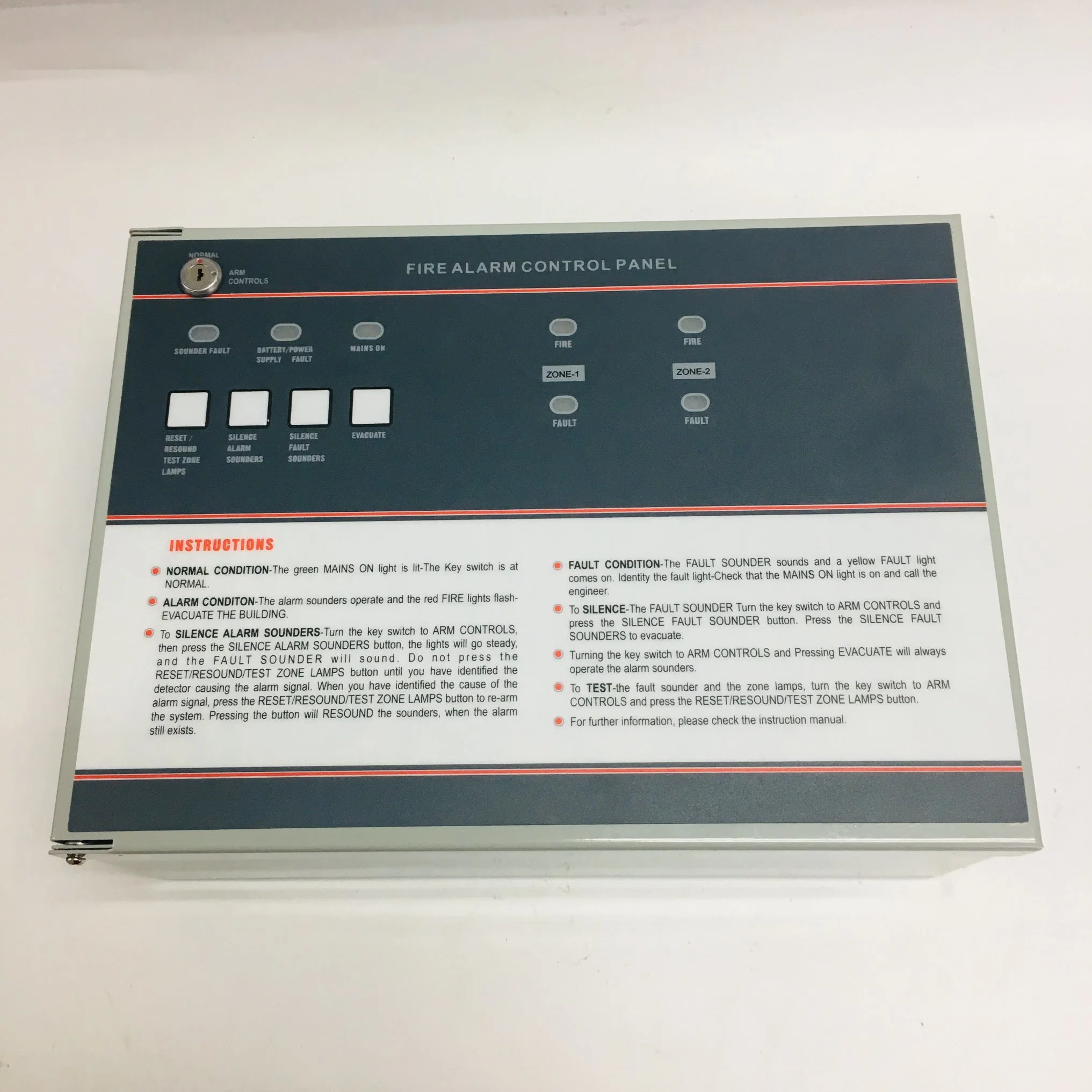 Fire Alarm Restorable Good Conventional Fire Alarm Control Panel