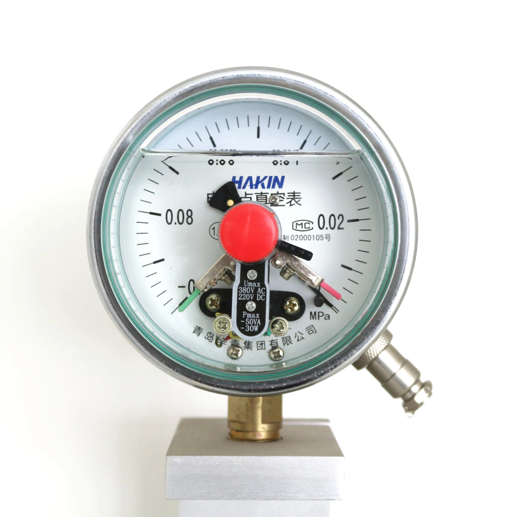 Top Quality New Design Electric Contact Vacuum Pressure Gauge