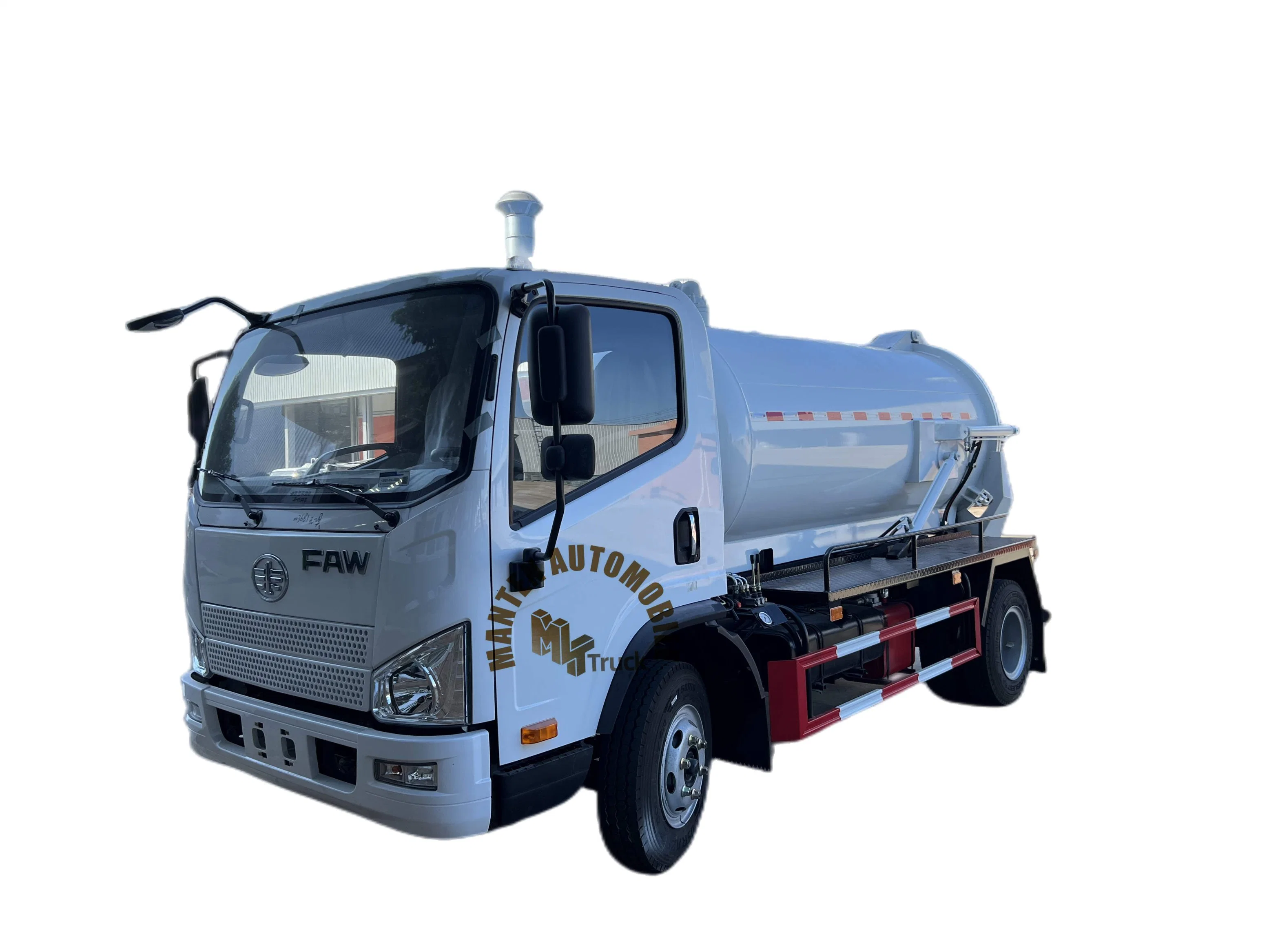 Lef Hand Drive or Right 4X2 Fecal Sewage Suction Truck