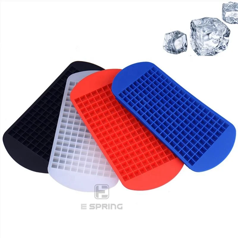 Mini Ice Cube bandejas 2 Ice Tray conjunto 160 pequeno Cubo moldes em silicone Mini cubos sem BPA vai arrefecer a sua bebida Mais rápido