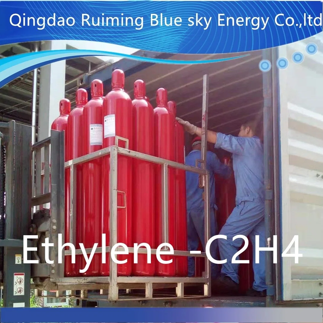 Pure 99,995 % de l'éthylène liquides industriels C2H4 de gaz du prix du gaz d'éthylène