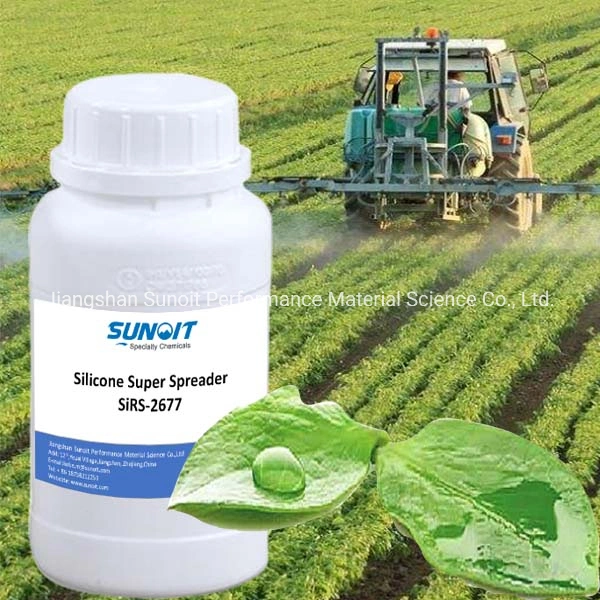 Silicona Agente tensioactivo Poliéter Trisiloxano para Agricultura CAS 27306-78-1
