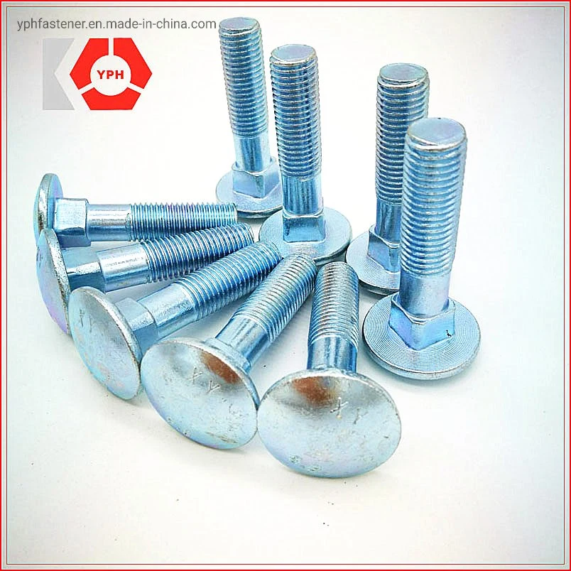 DIN603 Round Head Long Neck Carriage Bolt and Nuts