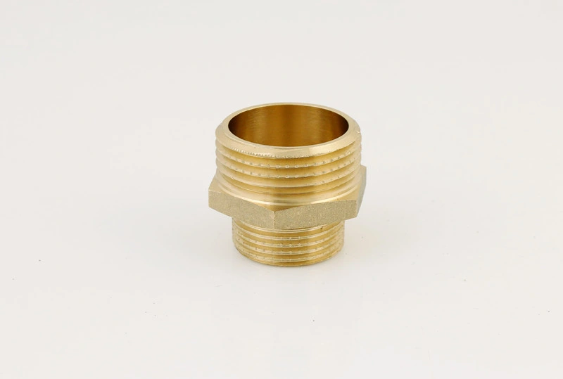 Brass Screw Niple Fitting Pipe Fitting Connector