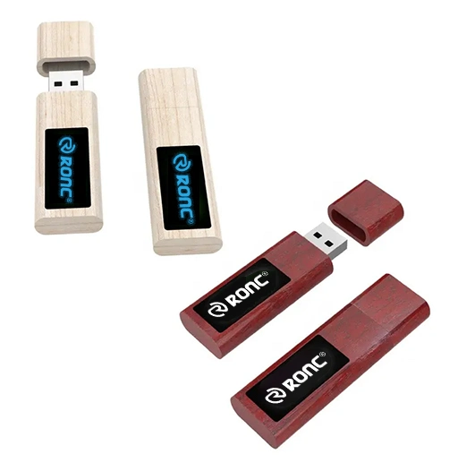 Unidad flash USB memorias USB personalizadas de madera grabado con una unidad USB Regalos de Boda