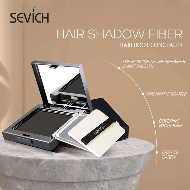 Sevich Black Color Dark Brown Color Instant Root Concealer for Hair