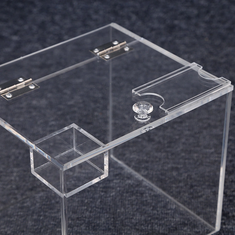 Clear Acrylic Candy Storage Container Box for Candy Store