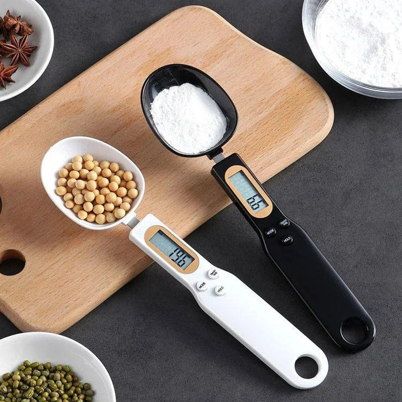 2023 New Kitchen Tools LCD Digital Display Accurate Electronic Spoon Weight Scale