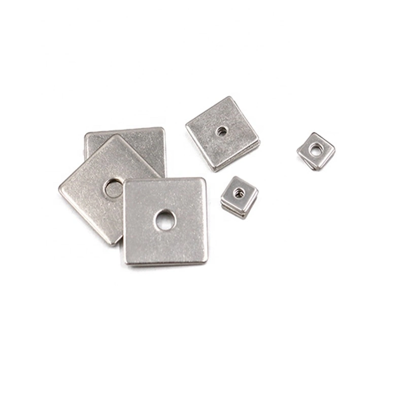 Galvanized Steel Stainless Steel Square Washer Plate for Utility Power Line Accssories