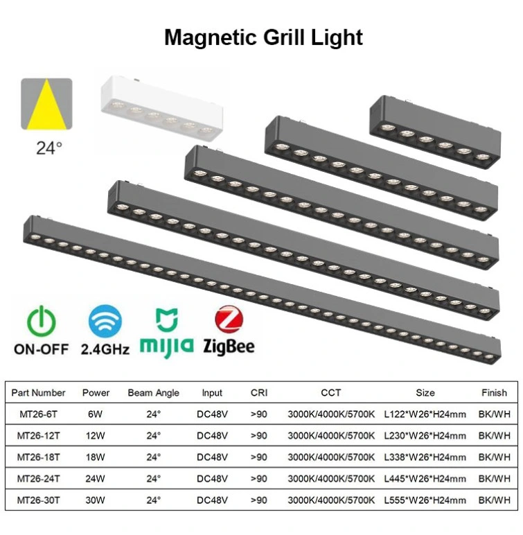 Track Lamp Factory Adjustable Moving Head Spot LED Track Light