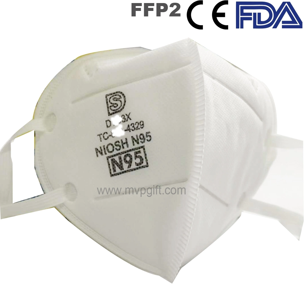 Wholesale/Supplier Blue Surgical Medical Procedure 3 Ply Earloop Safety Face N95 Disposable Ffp2 Mask