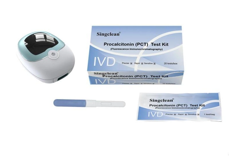 Singclean Procalcitonin (PCT) Test Kit (Fluorescence Immunochromatography) for Infection Detection Plasma