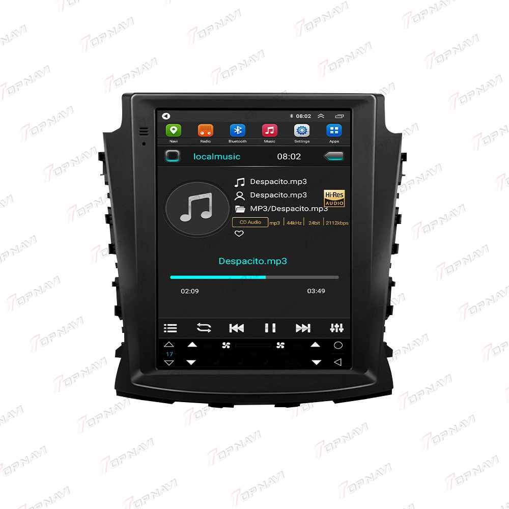 راديو GPS ستريو سيارة فيديو مشغل دي في دي السيارة مع شاشة بالنسبة إلى Changan CS75 2014 2016