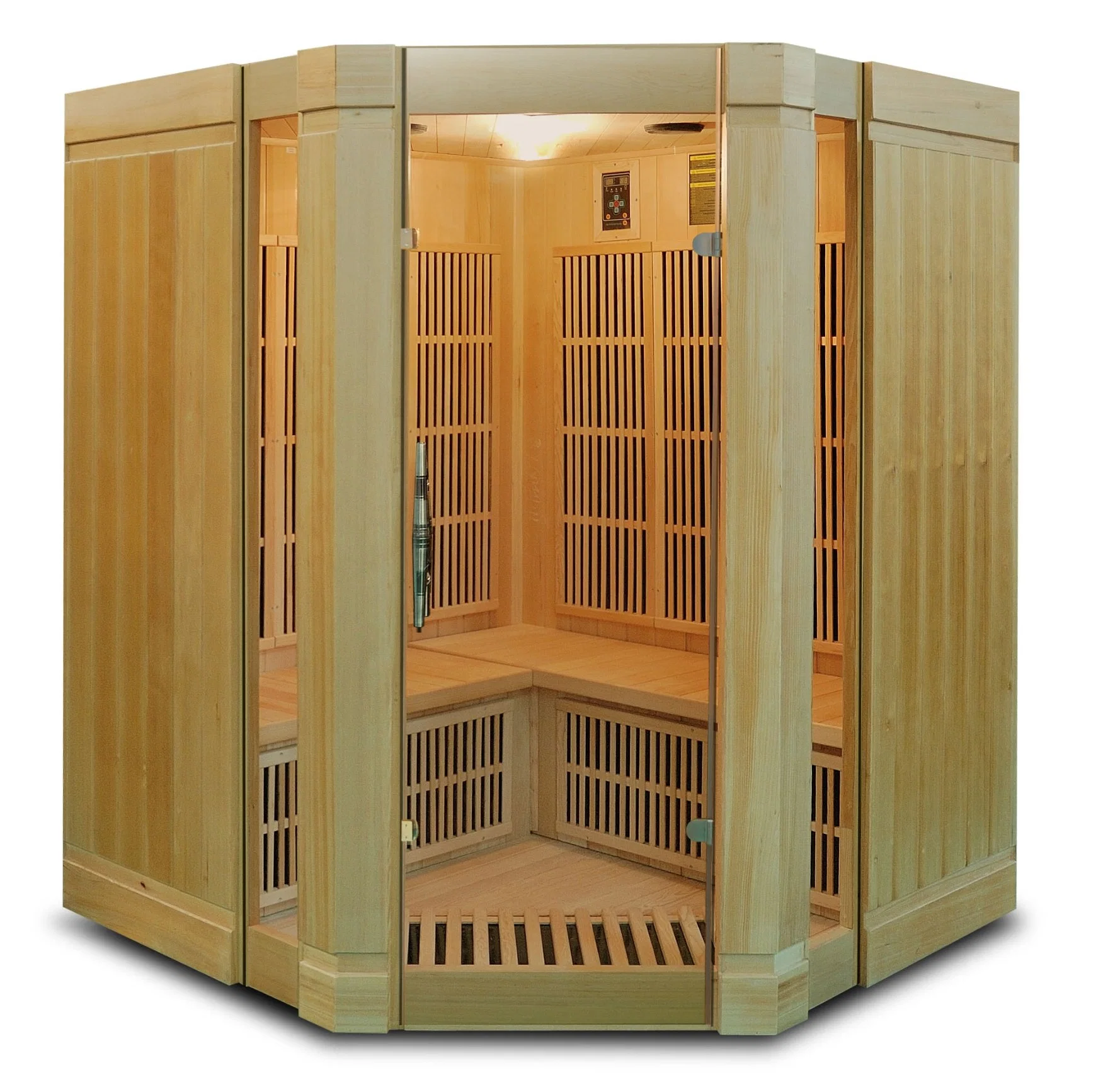 Casa de lujo Sauna infrarrojo lejano cabina mejor Precio Alto Sauna de calidad Wholesale/Suppliers