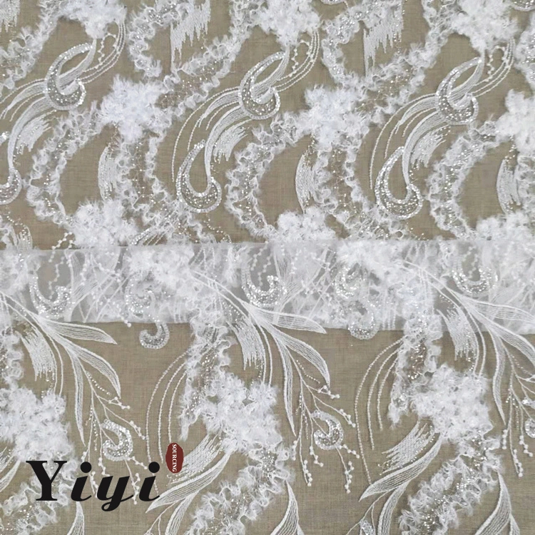 Cutton/Polyester Sequin Fashion Embroidery Charming Wedding Dress/Garment Accessories