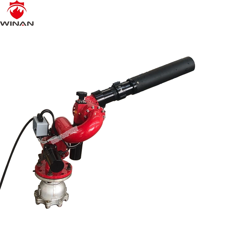 Hot Sale Rescue Electric Control Foam Water Dual Fire Monitor Fire Cannon