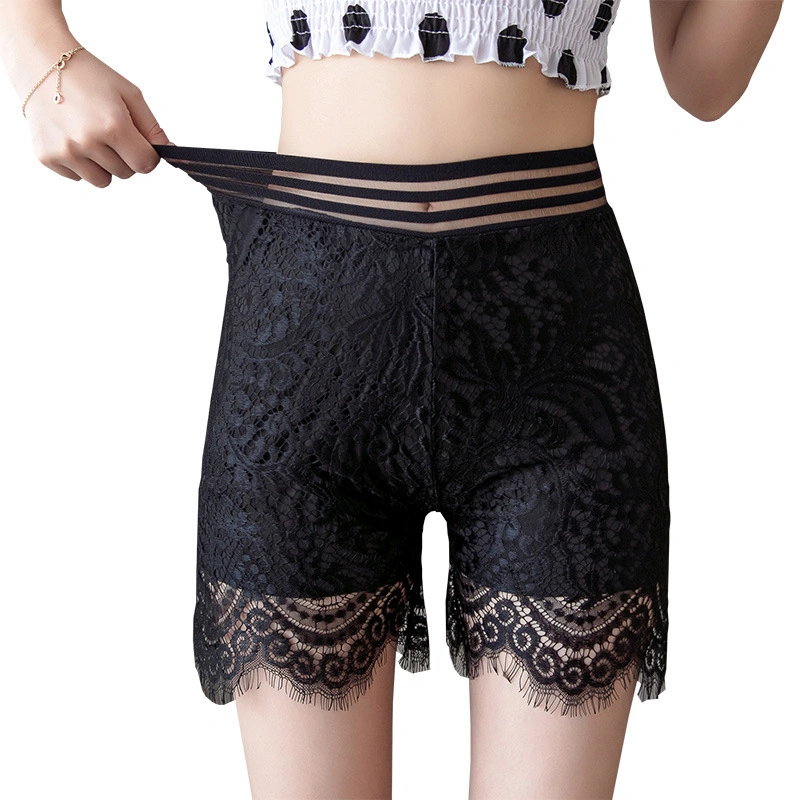 Double-Layer Lace Summer Safety Pants