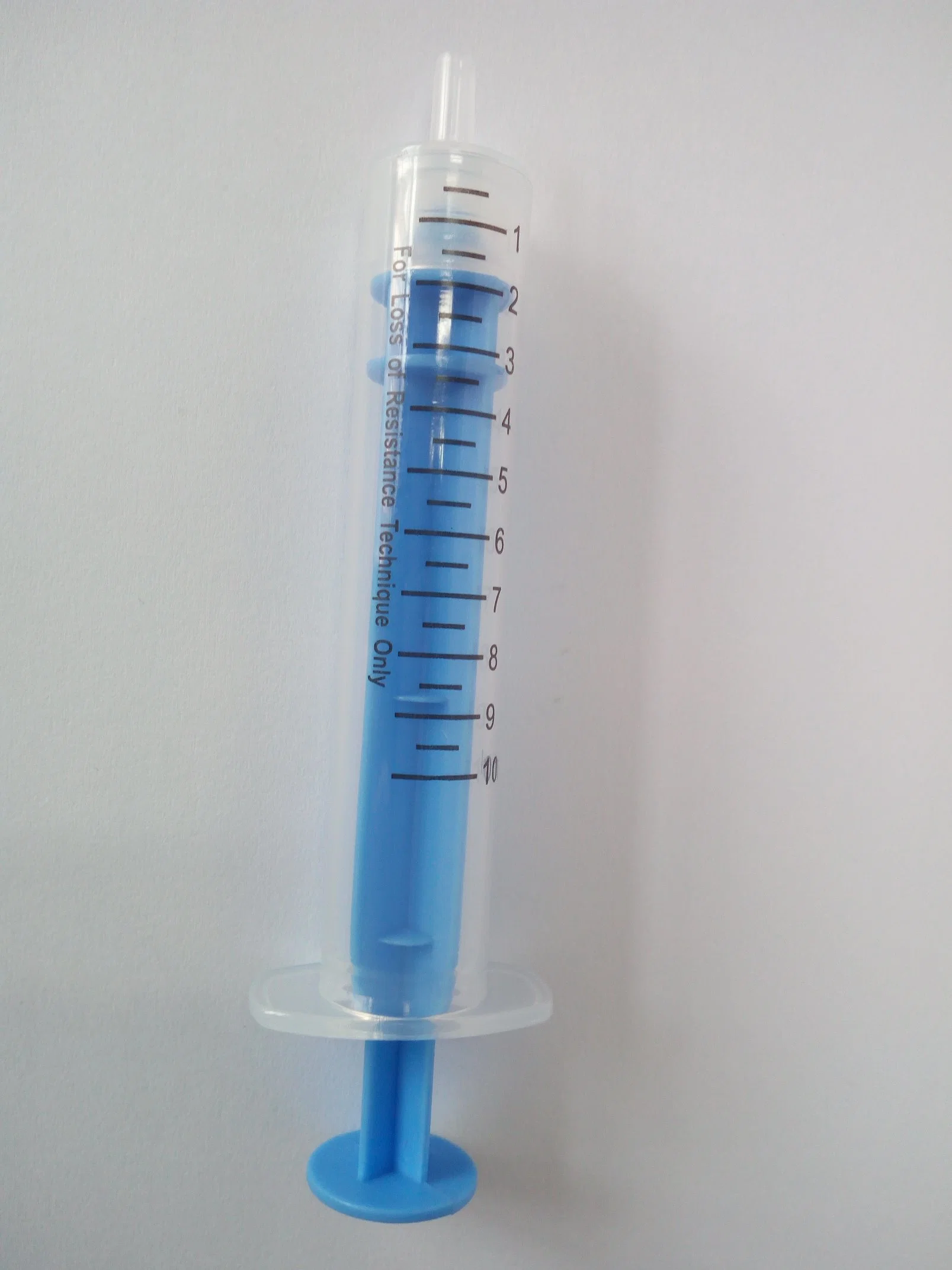 Disposable Medical Syringe with Colorful Rod