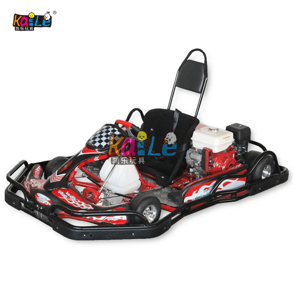 Barato 200cc/270cc para adultos con parachoques de seguridad de acero Certificado CE Go Kart de carreras