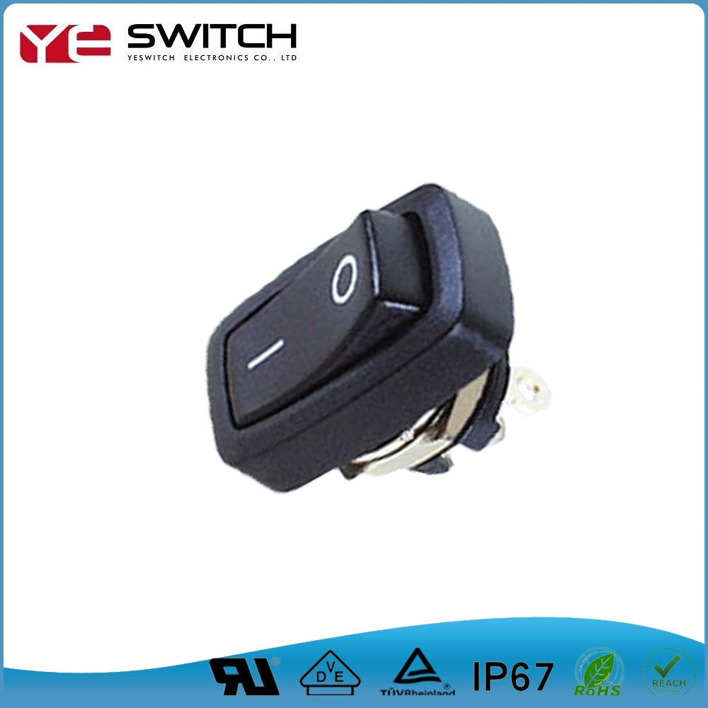 LED Illuminated Power Push Rocker Switch