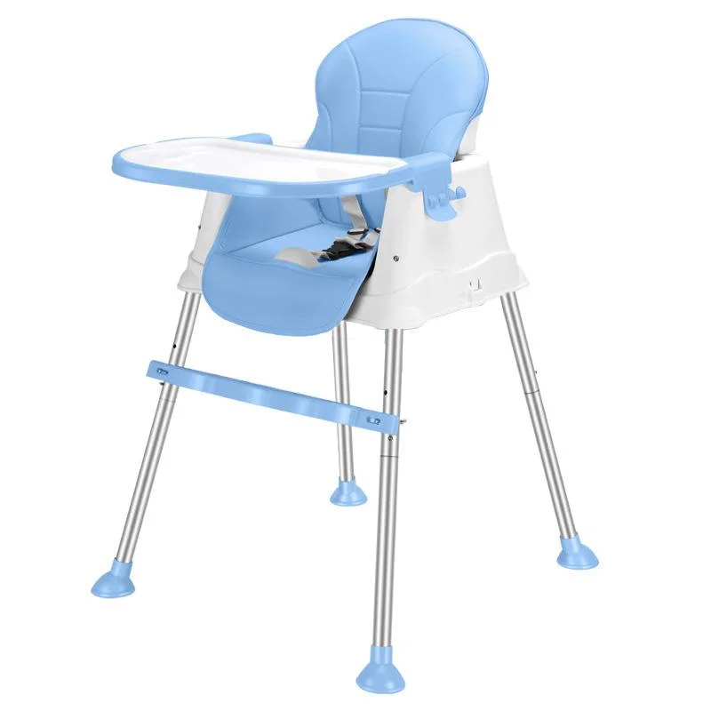 High Foot Plastic Non-Slip Protective Dining Chair for Babies and Children