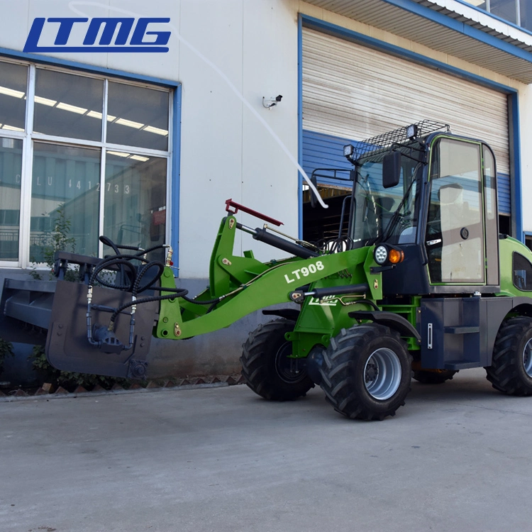 Carregadores de bombas para fornecedores chineses tractores compactos LT 800 kg, 0,8 toneladas, dianteira Escavadora final com motor britânico