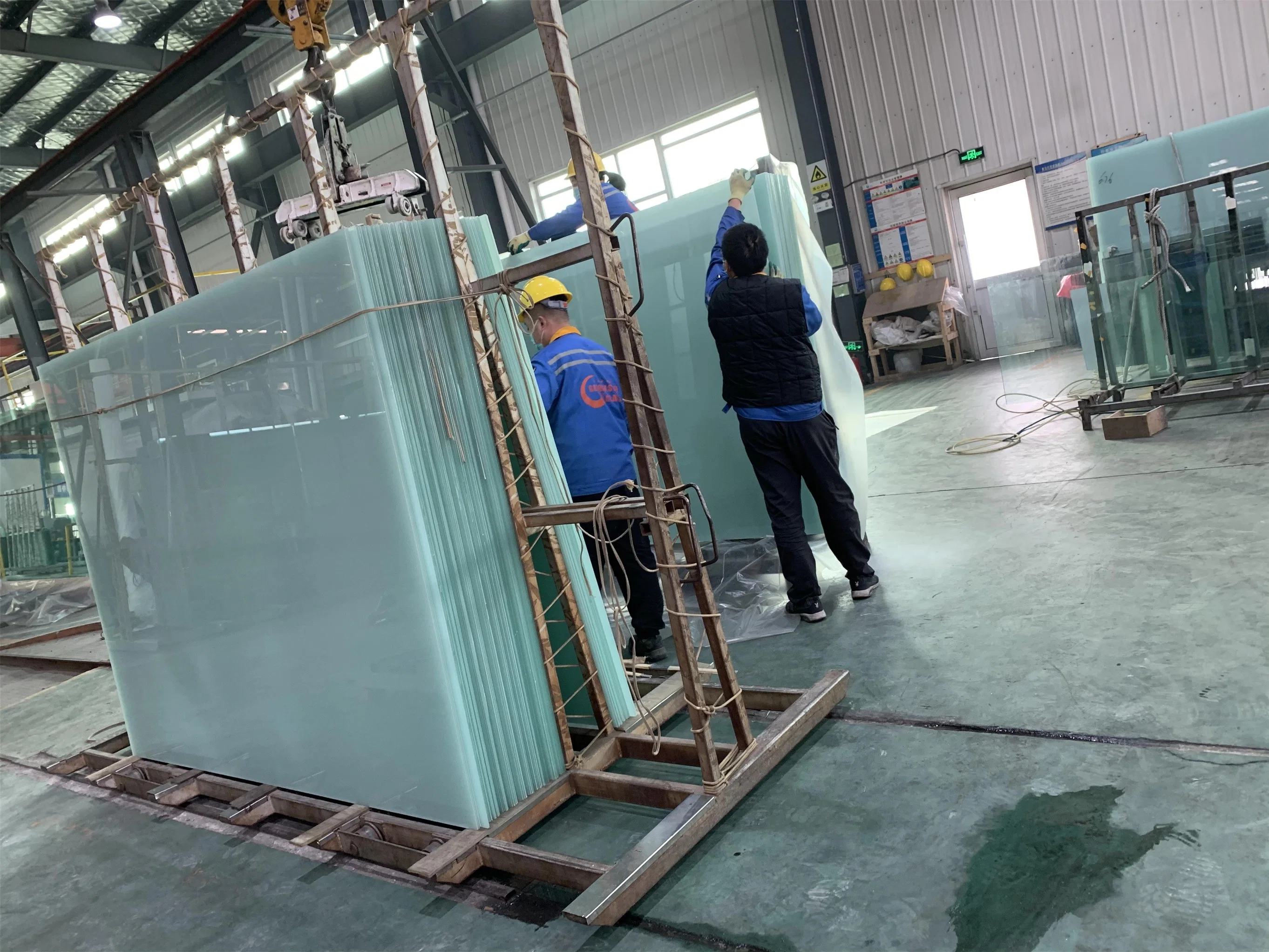 6.38mm 2000*2440 Solarshield S10 S20 Silver Grey/Gray Bronze/Brown Blue PVB Laminated Safety Window Door Sheet Glass