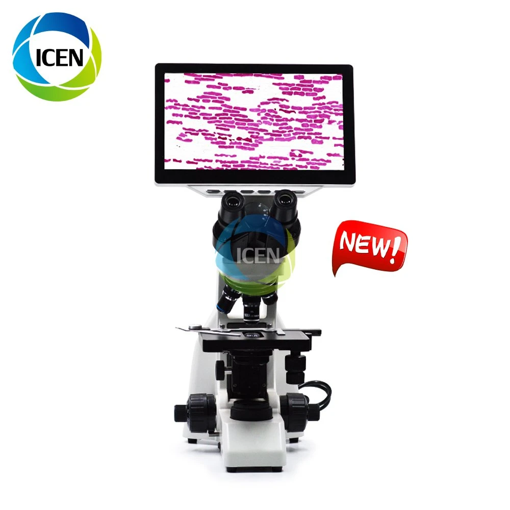 IN-B17 electric medical device wifi digital compound LCD biological microscope price