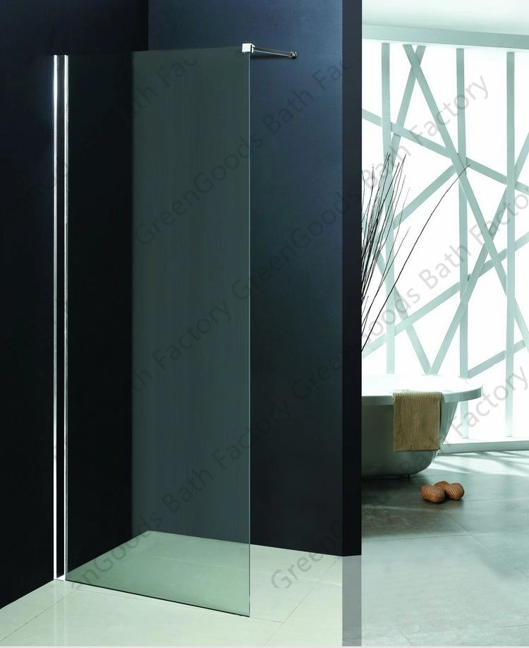 CE Hotel Bathroom Corner Screen Single Enclosure Sliding Glass Doors Shower