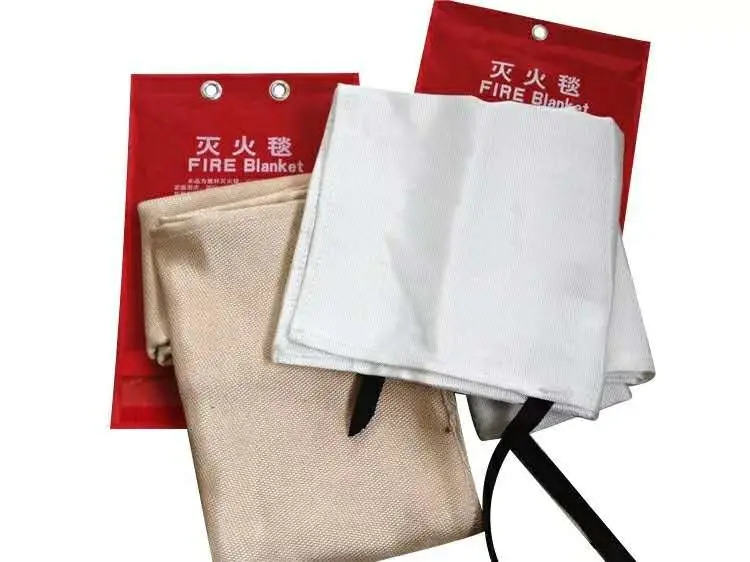 Custom Size New Safe Fire Fighting Equipment Types of Fire Blanket for Home, Hotel, Car, Kitchen