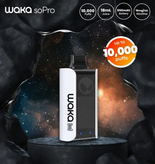 Original Waka PA10000 Puffs Einweg Vape E-Zigarette Shenzhen Großhandel Zerstäuber