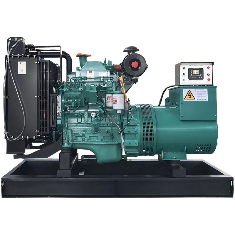 Vente chaude Genset 20-100kw Générateur diesel avec moteur Cummins, alternateur inverter portable électrique silencieux avec Yofen.