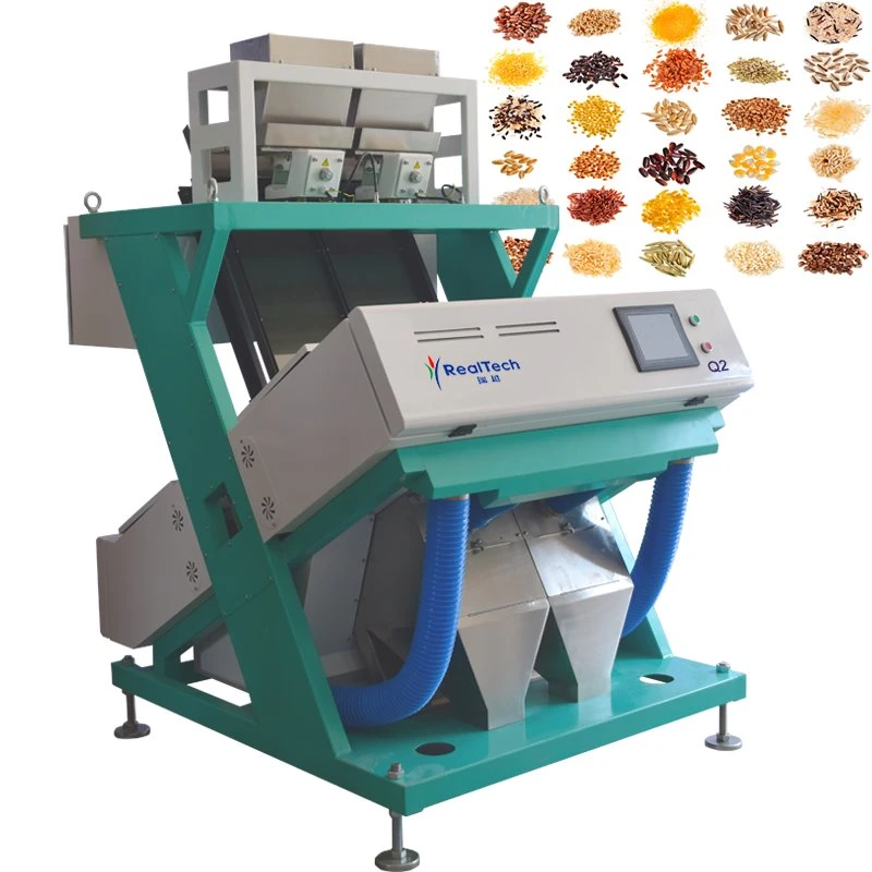 High Accuracy Coffee Bean Soybean Arabic Gum Color Sorter Machine