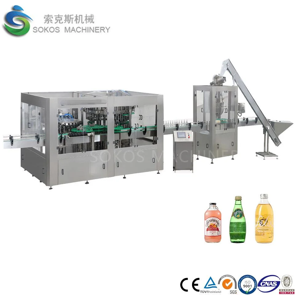 High-Quality Carbonated Beverage Soft Drinks Filling Machine for Beer Pop Tin Cans