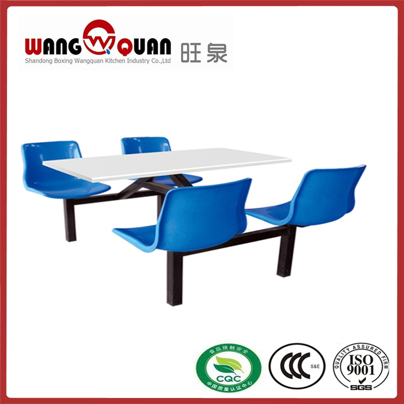School Furniture Canteen Desk Laminate Top School Dining Table Set