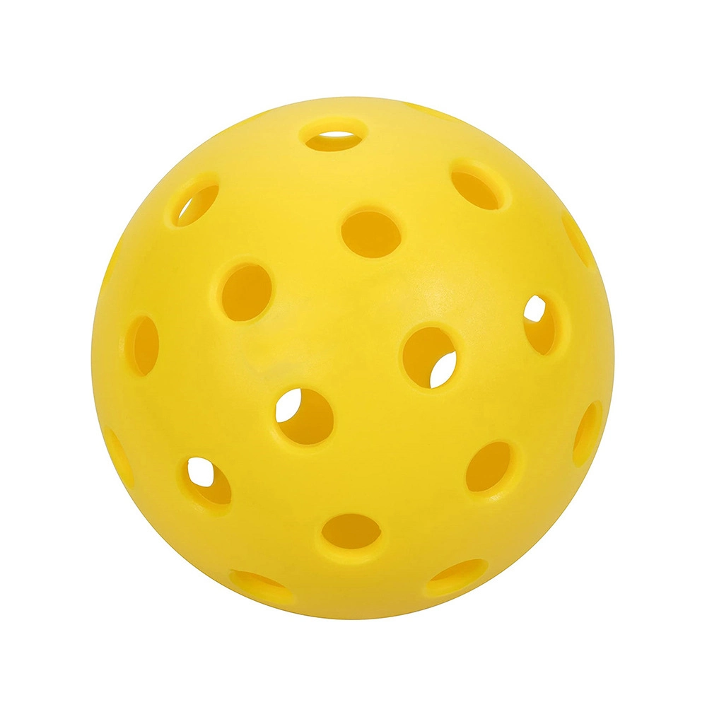 Balles de floorball Pickleball 40 trous en plastique pour l'extérieur et l'intérieur, pratique Wyz15328.