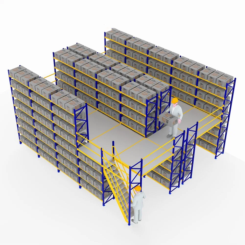 Steel Mezzanine Platform Multi Level Storage Racking