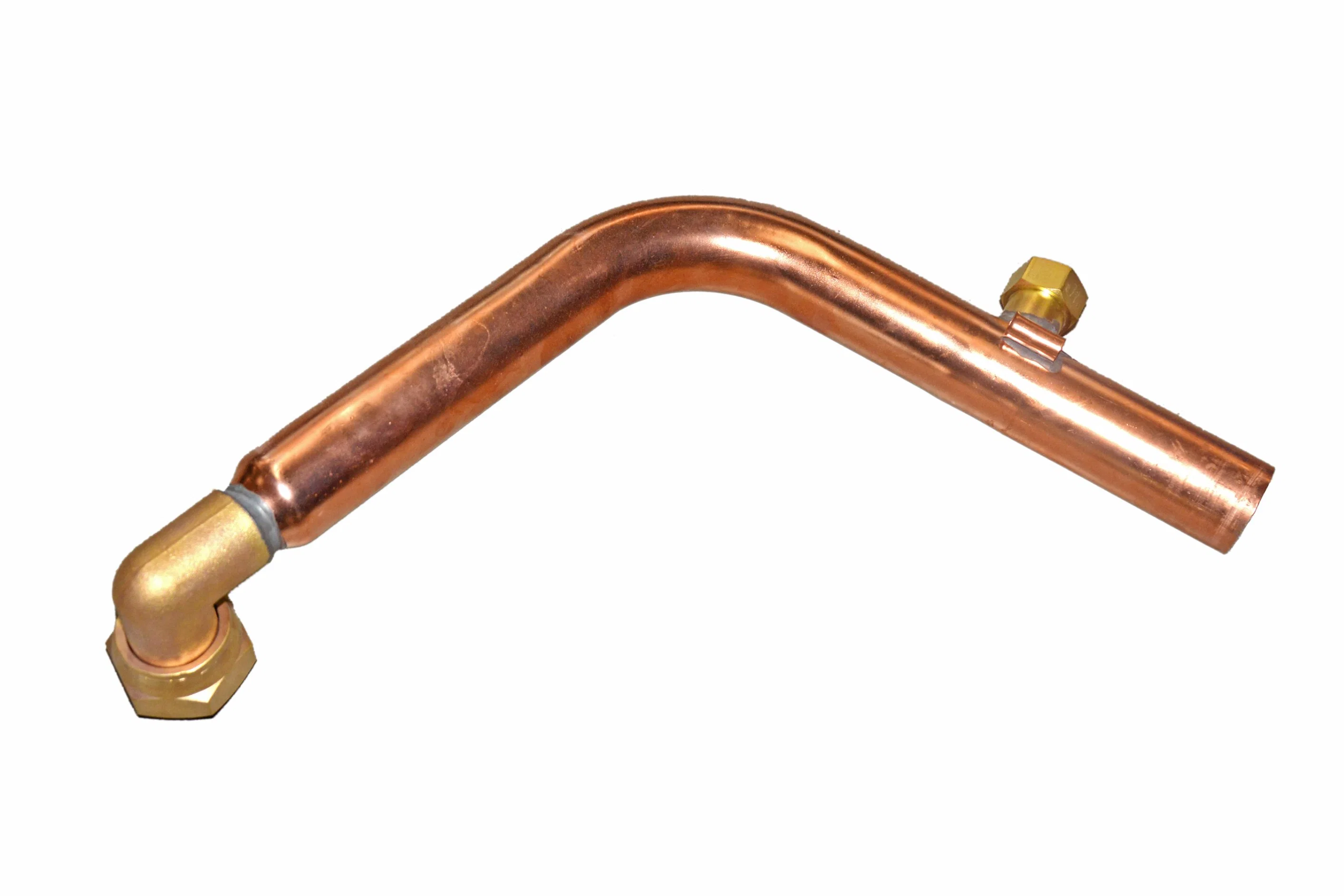 OEM Bended Air Conditioner Water Copper Pipe Fittings