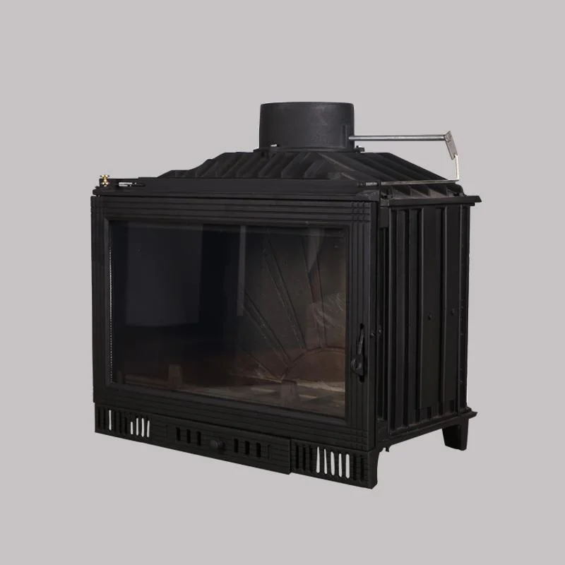 Wood Burning Fireplace Modern Fireplace Metel Round Wood Pellet Stove Heater Oven with Remote Control