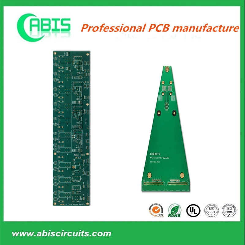 Placa de circuito PCB FR4/Aluminium/cem/Rogers HASL de 2 camadas PCB