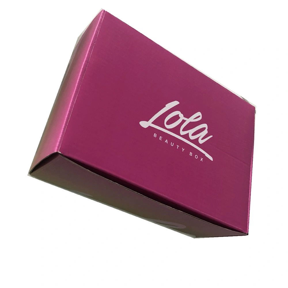 Printed Paper Packaging Box Cream Paper Cosmetics Packaging Boxes with Gold Foil Stamping