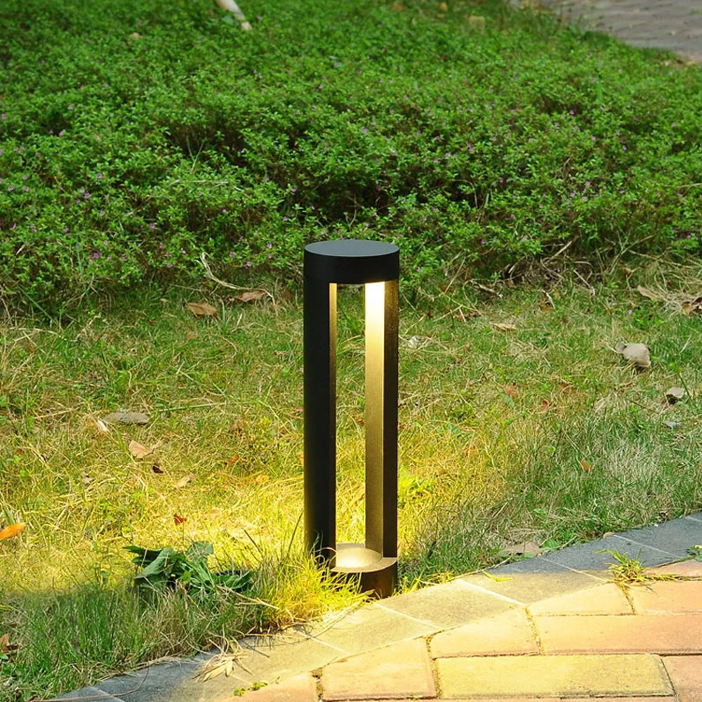 LED Solar Powered Ground Pathway Lights Low Voltage Waterproof Bollard Light