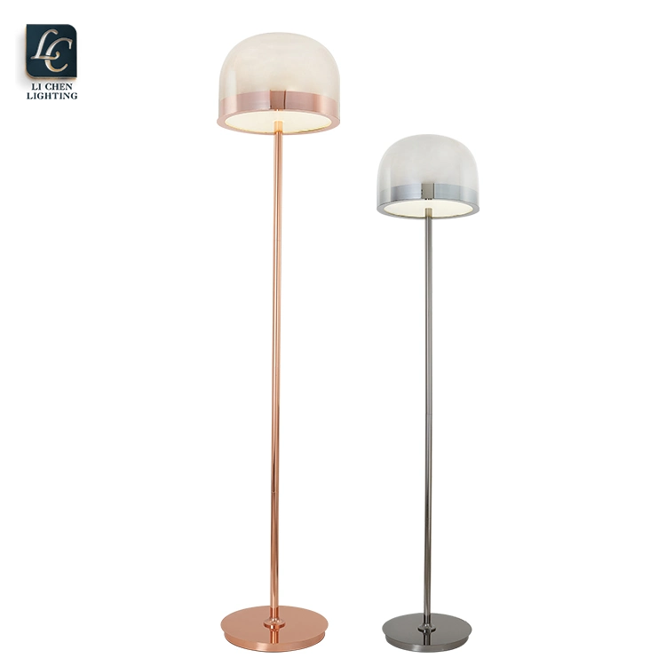 High quality/High cost performance  Hotel Bedroom Iron Pink Color LED Floor Light