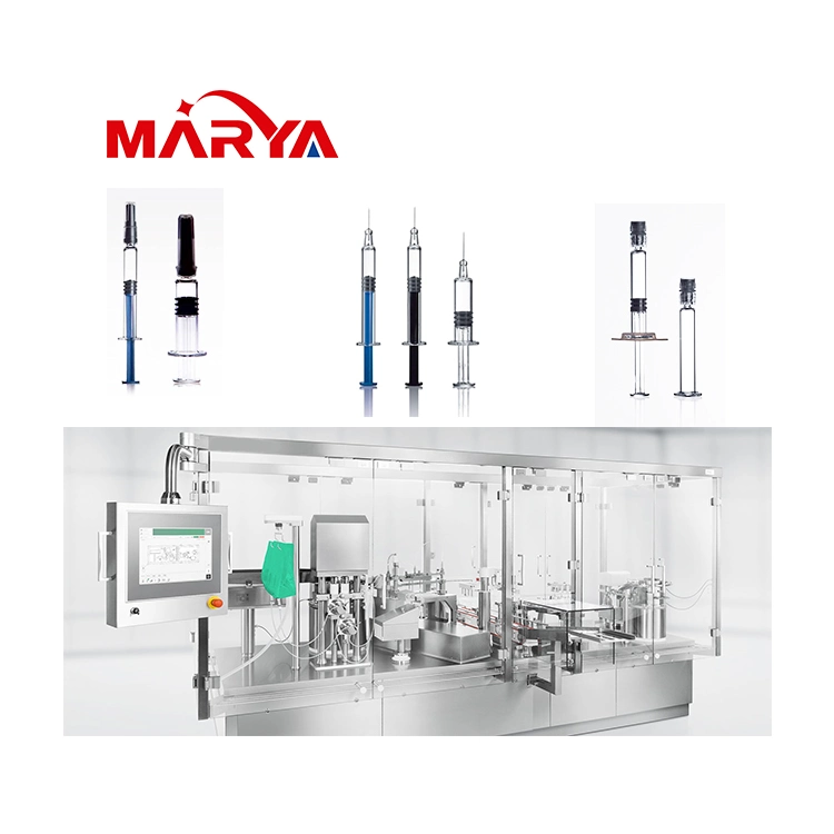 Shanghai Marya Automatic Syringe Liquid Medical Machine Syringe Filling Production Line