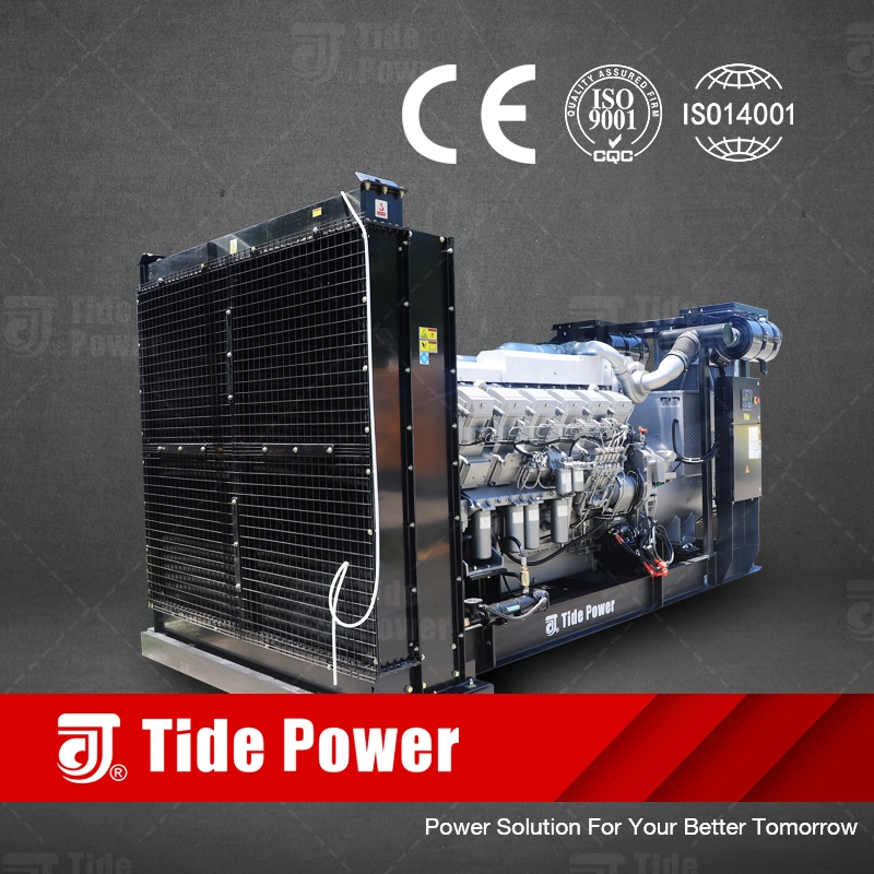 Generador de energía en espera de la lista de precios 1360kw a 1700 kVA grupo electrógeno diesel con Mitsubishi PYME S16r-Pta-MOTOR C