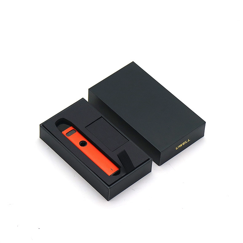 Newest Electric Rechargeable USB Metal Charging Lighter Smart Fingerprint Sensor for Cigarette Smokers Packaging Box Gift Paper Box