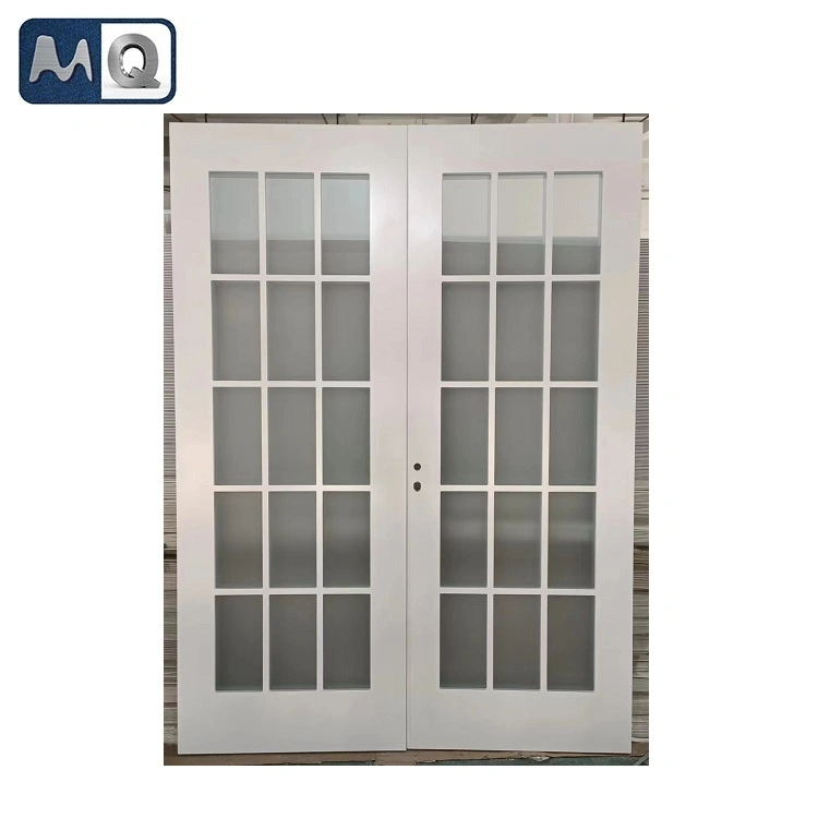 Factory Price OEM Customized Interior Villa Apartment Institution Silent High quality/High cost performance Elegant Glass Solid Wooden Door